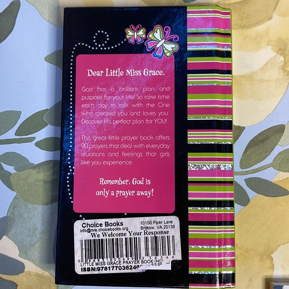 🔥 SALE Little Miss Grace Prayer Book + Precious Moments Prayer book